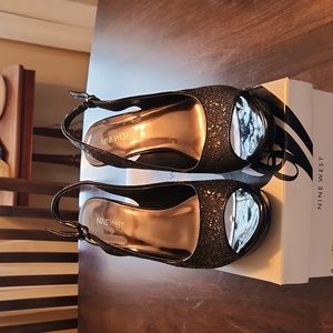 Black Nine West Heels